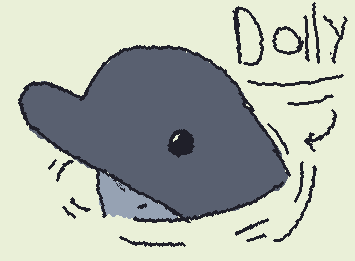 Dolly the Dolphin 😋 request by my moma