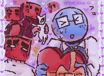 hows it going blett nation ... cute drawing before i get sent to hell (PSAT) enjoy