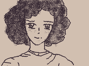 the confused girl