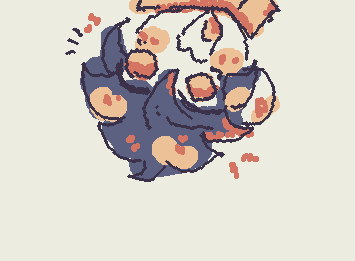 idk why, i tried challenging myself to draw on a laptop upside down lol