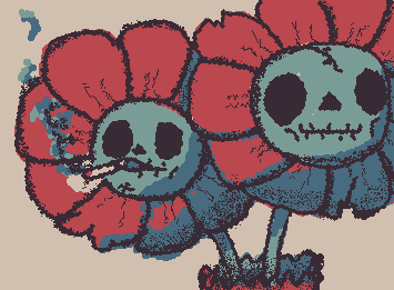 2 flowers, 1 cup