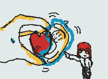マキマさんに支配されてハートを作る羽目になったモブ