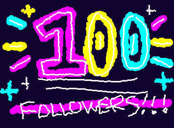 OMG!!!!!!!! TYSM SO MUCH! WE FINALLY HIT 100 🥹 TYSM ALL IF YOU GUYS IM SO HAPPY AND I LOVE YOU ALL <3 <3(plantonically of course!)✨✨✨