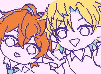 ひふみんとどっぽちん
色味がこっちの方が好き🥰