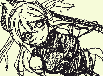 今日何も投稿しないのもアレなので没絵