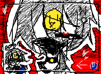 かきちゃん様の代理クン(ハートあるのは可愛すぎます😘😘)💕イラコン参加ですᕦ(ò_óˇ)ᕤちょっと絵柄を変えて……みた。
というか最近フォロワー増えなくて泣いてる。チナフォロワーさんのイラストは基本全て見させてもらってますので‼️✨✨(どうでも良過ぎる)
