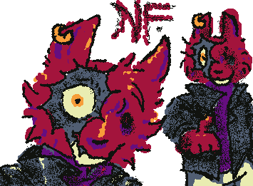 @Just_a_art_kid 's oc NF as requested by them ^^ fun design!!