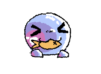 @tinyfwend 's lil billy | noticed they dont have a set color scheme so I colored them like a bubble 💝