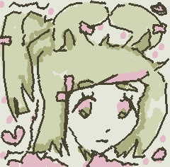 i love ears that kind of curl inwards (?) 💚🩷