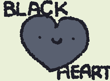 black heart