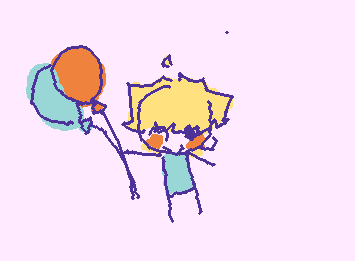 私が初めて作ったキャラクター（5歳の時に作ったものです）