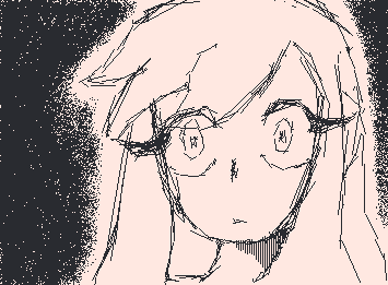 Not my usual art style at all but I was just bored and wanted to doodle smth so here’s Meggy :P