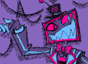 i hate vox (hazbin) but he's so drawable lol