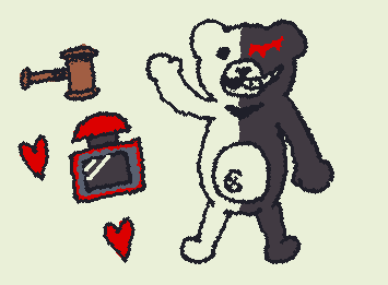 Monokuma x Execution Button /j