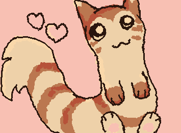 Furret for @yangpa !! lowk might be one of the cutest pokemons...