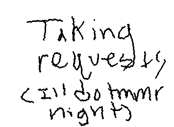 Ima take requests again I’ll have to do it tmmr night because of Easter tho🩷ILY ALLL