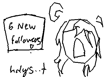 Holy tysm for 40+ followers!! I literally got on here saw that 6 new people followed me! So shout out to them, tysm for being on this journey with me!! <3