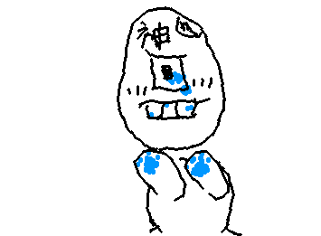 がっこうでかいたかみらしきなにか