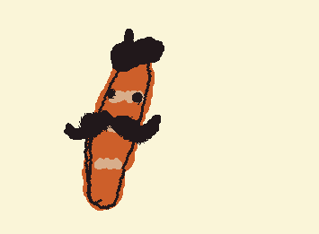 my cousin @Ash drew a baguette!