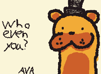 who even you? (reaction image)