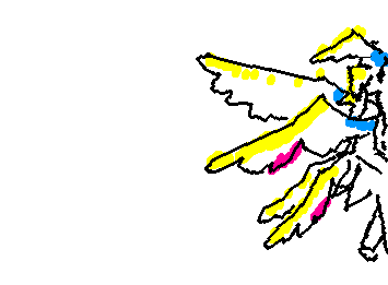 forgot to draw egg's wings so here's a very rushed drawing. I might remake it later if I have the time