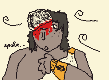 One of Lord Apollo's lovers, Hyacinthus.