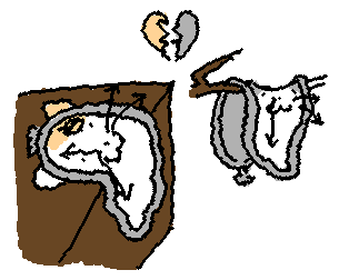 Pyrizhok the Cat in Pixel Style "Pyrizhok the Cat and The Persistence of Memory"