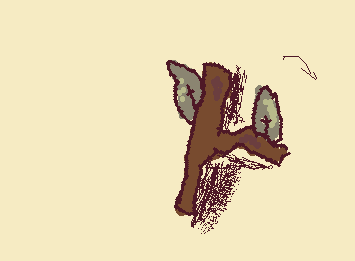 A shtick. One last doodle before bed