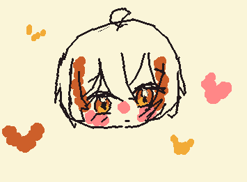 携帯で、指で描きました。むずすぎます。誰か分かりますか?当てれたらすごい