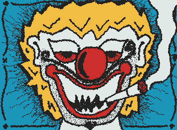 smoker clown