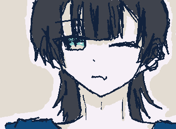 いとこがリクしてくれた特徴で絵かいた