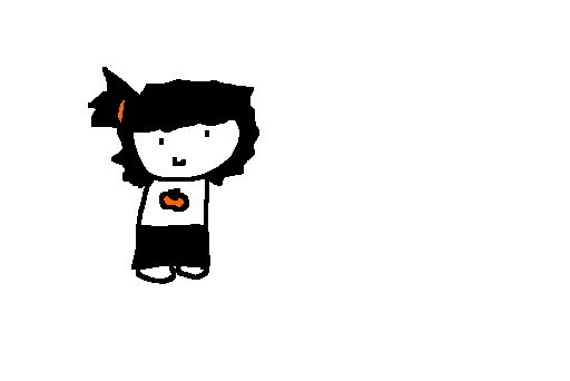 my homestuck oc,, I thought of making an mspfa but I think I might do it on here