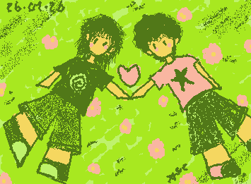 Me and my boyfriend :3 (we are both boys jsjs)