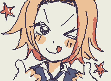 Ritsu from k-on
i struggled a lot with her hair ngl