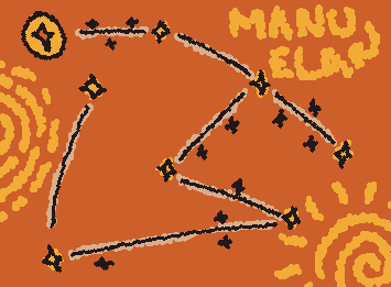 astronymic writing for "Manuela" :D