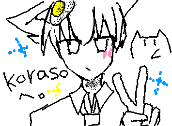@Koraso へ。
描いたよ〜〜!なんか違うんよね、、、