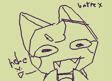 Old drawing of my dandys world OC ( ╹▽╹ )