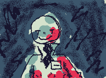 UH OH.... SMILEY FACE??? (my new oc!!! inspo on poppy playtime i gues.... im OBSESSED WITH CHAPTER 5 AAAAAAA)