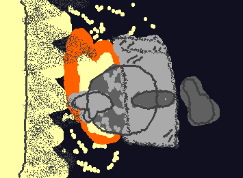 Mercury doesnt have an atmosphere. due to this, its temperatures go WILD. half of its surface is scoarched at 430°C, and the other frozen at -180°C
