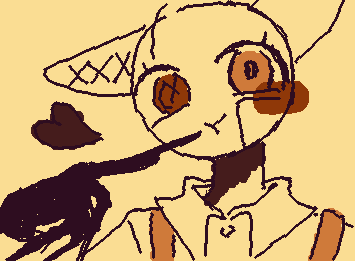 @happy うはぁぁ！めっさ可愛い描けたぁぁ！！！！おててこれであってるかな？色が全然違うのはあの、すみません🥹解釈違いだったらめんごね🥺🥺