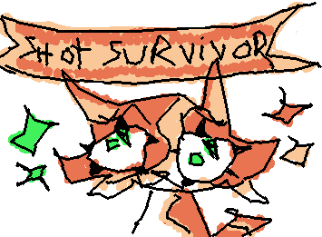 my guy lil rust got his little shot today! hope he does not exeplode like the last one..heh.... heh..[the first lil guy is dead]