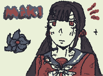 MAKI HARUKAWA FROM DANGANRONPA V.3! I ship her with Kaito (~^_^~)