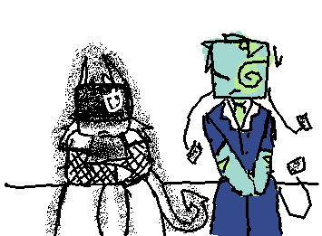 Crowbar was raised in Lost Temple but had a bad past there, so she's not fond of people who live in the fraction. @Eli-draws