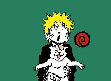If I weren't a black cat, I'd like to be Naruto Uzumaki