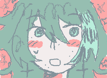 Aueguehhh just a doodle because I’m at school rn(^^)