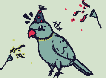 @Jay Jay congrats for 100+ followers and here's the parrot with a party hat