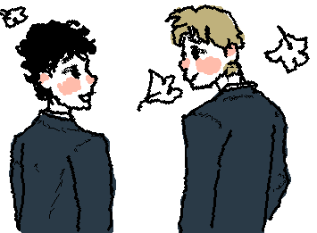 THESE GAYS ARE SO CUTEEE!! I love heartstopper so much AND NOW I FIND OUT THERE IS A SERIES ON NETFILX!?!? <3