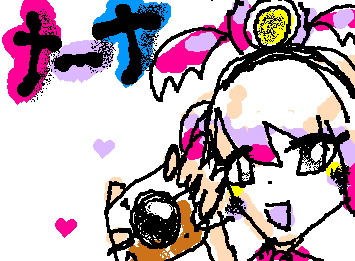 ビットワールドのナーナを描きました！