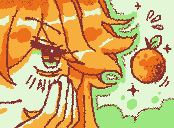 Hôm nay tnh cook đc quả cam 10 tú xinh xắn vili o(≧∀≦)o🍊💖