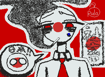 (自己満)落書き。
というか、自分がバチクs遅筆だと
今更気づいた。(゜∀。)